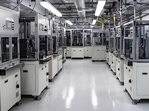 Air dehumidification in lithium battery workshop