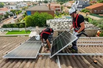 Roof solar power ESS