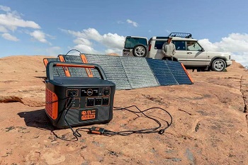 Portable battery power supply