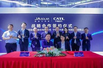 CATL & JA Solar Agreement CATL & JA Solar