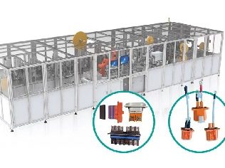 The overall solution of high-voltage wiring harness