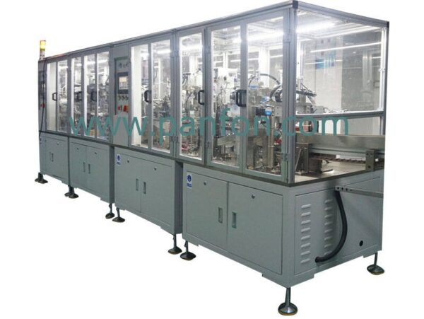 Custom automated tire valve assembly machine