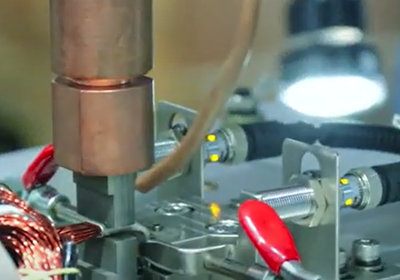 MF spot welder