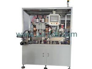 Automated British Style Hose Clamp Manufacturing Machine-Welding Assembly